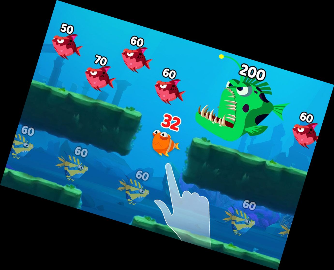 Fisch Stadt IO: Miniaquarium