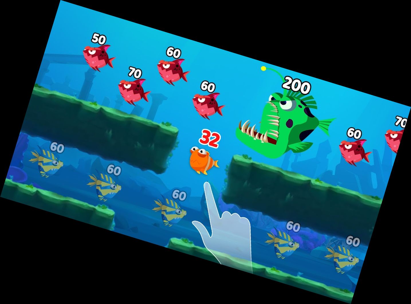 Fisch Stadt IO: Miniaquarium