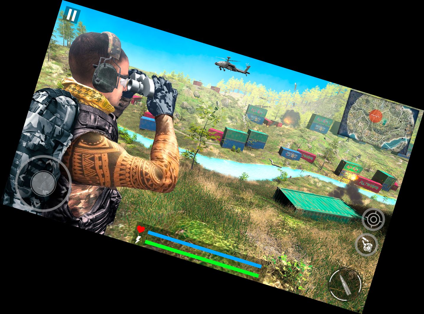 3D Offline First Person Shooter Games