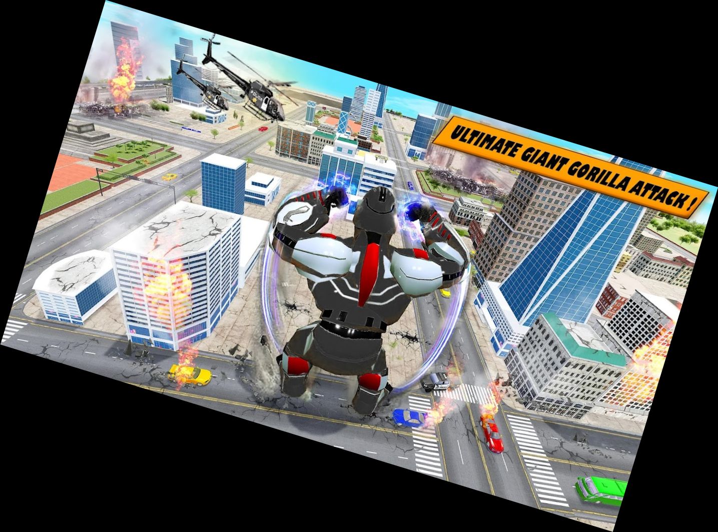 Злий Горила Робот Вантажівка Гра