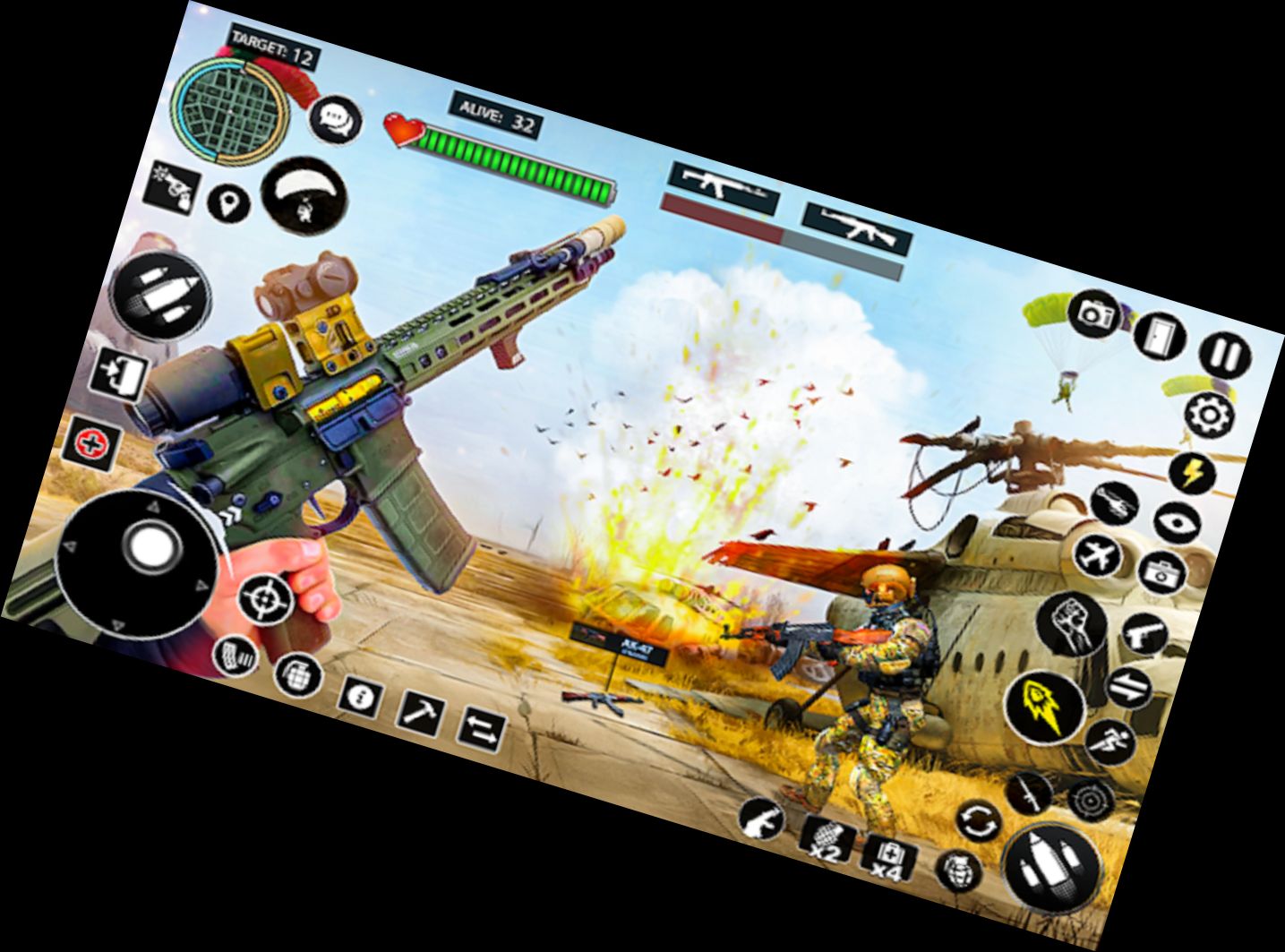 Kommando Schießangriff Spiele