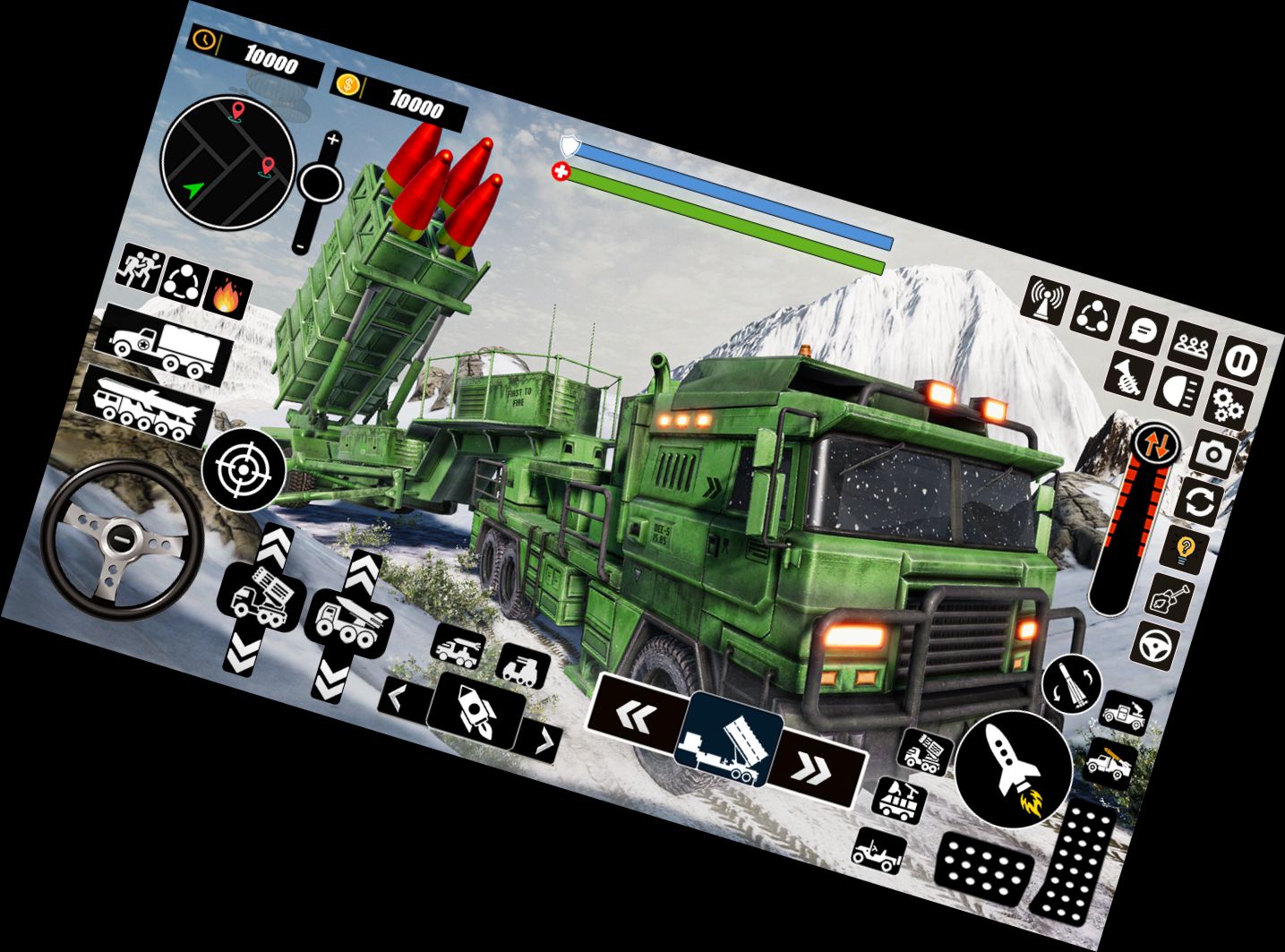 Игра-симулятор запуска ракет