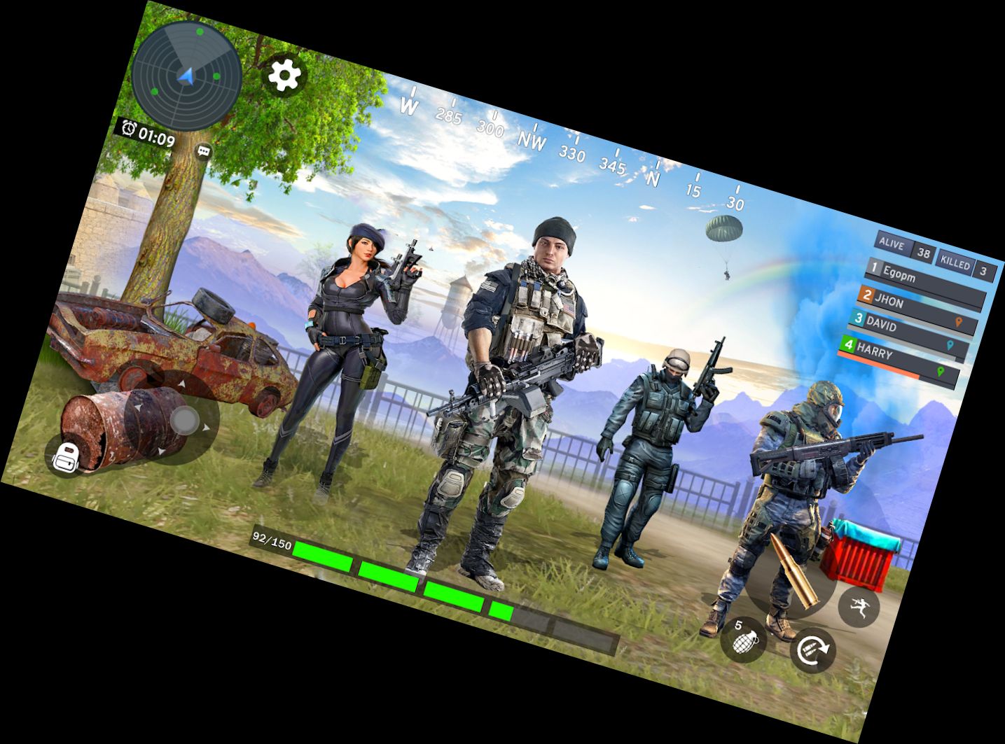 Armee Kommando FPS Schießen 3D