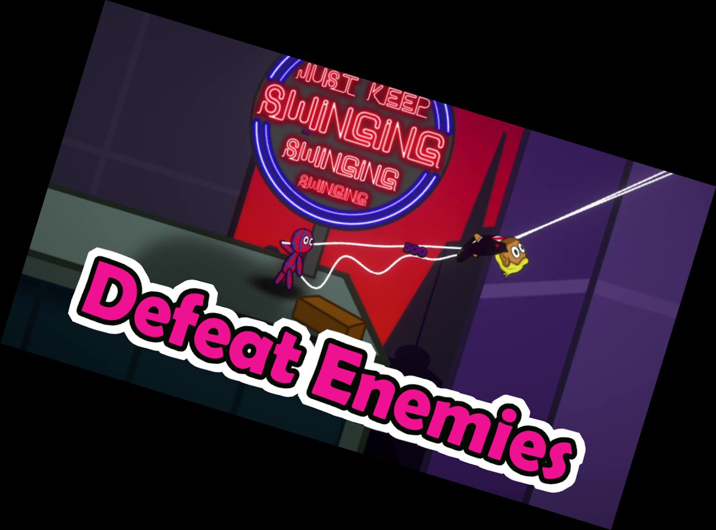 SpiderDoll: Netzschütze Schwingen