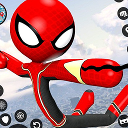 Rope Hero Spider Game