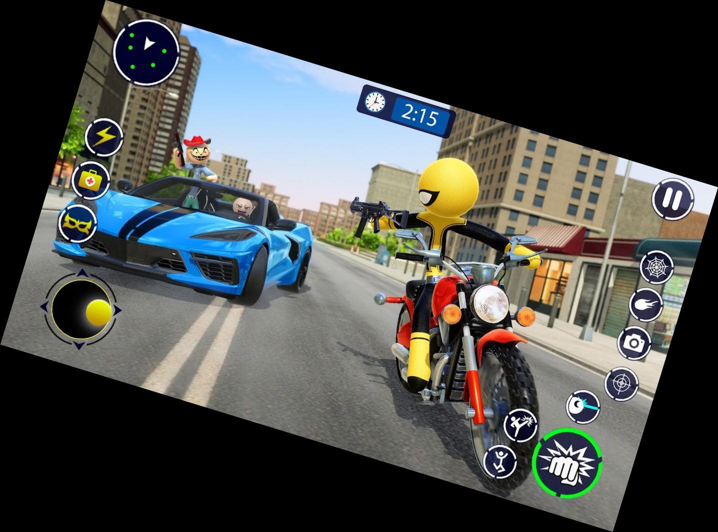 Spiderman Seil-Helden Spiele