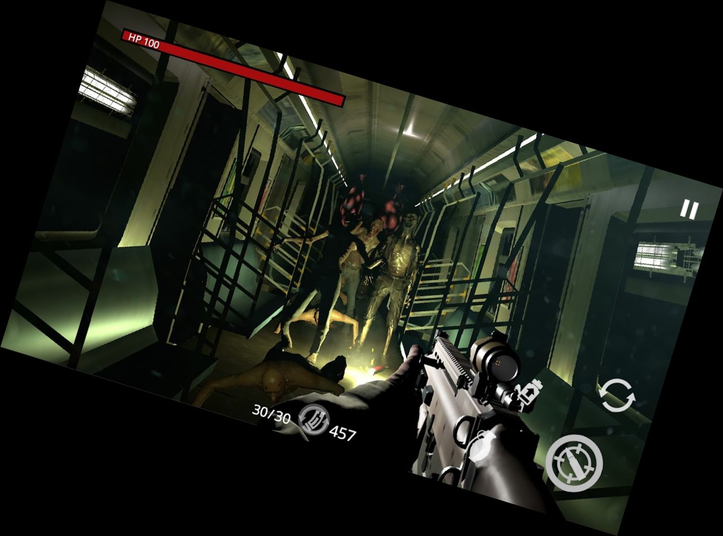 Zombie Stadt: Überlebensschießen