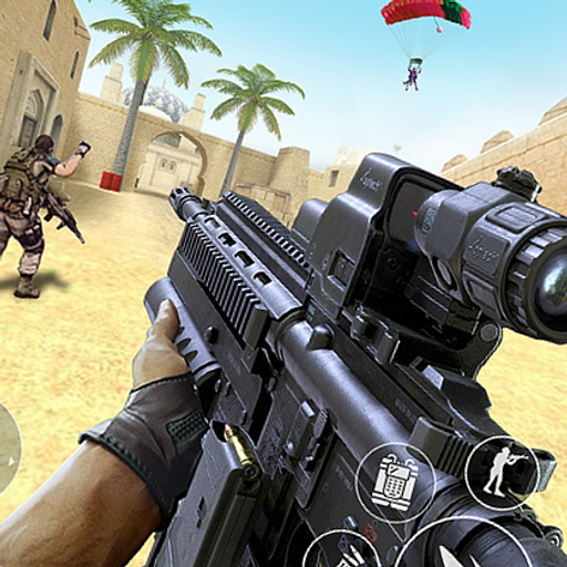 3D First Person Shooter Gun Games