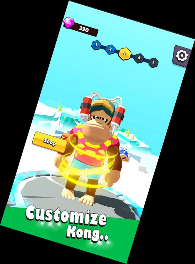 Kong Run 3D - Epic Giant Rush