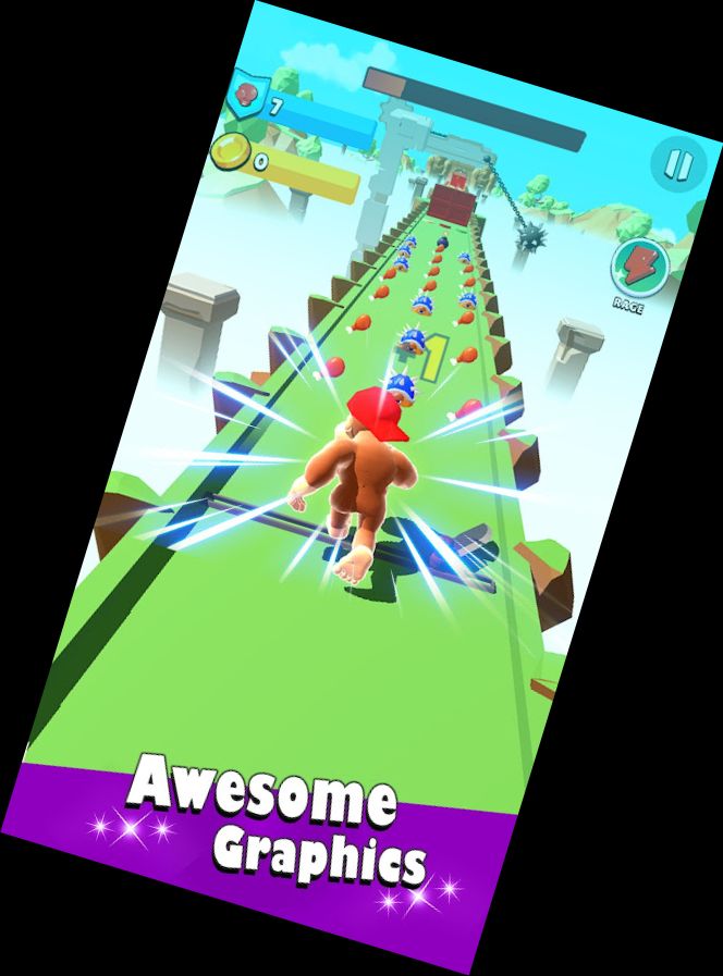 Kong Run 3D - Epic Giant Rush
