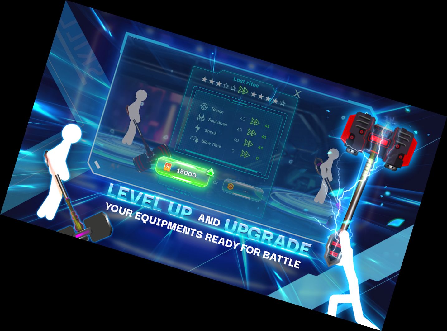 Stickman-Kampf Infinity-Schatten