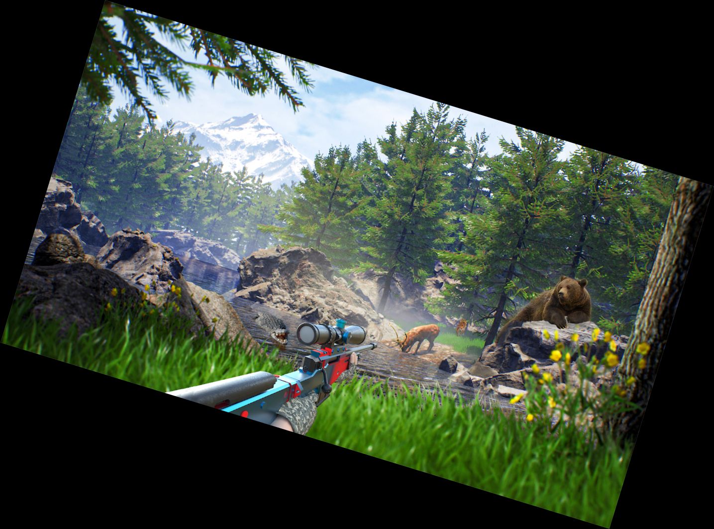 Wilde Jagd - Tierjagd-Spiel