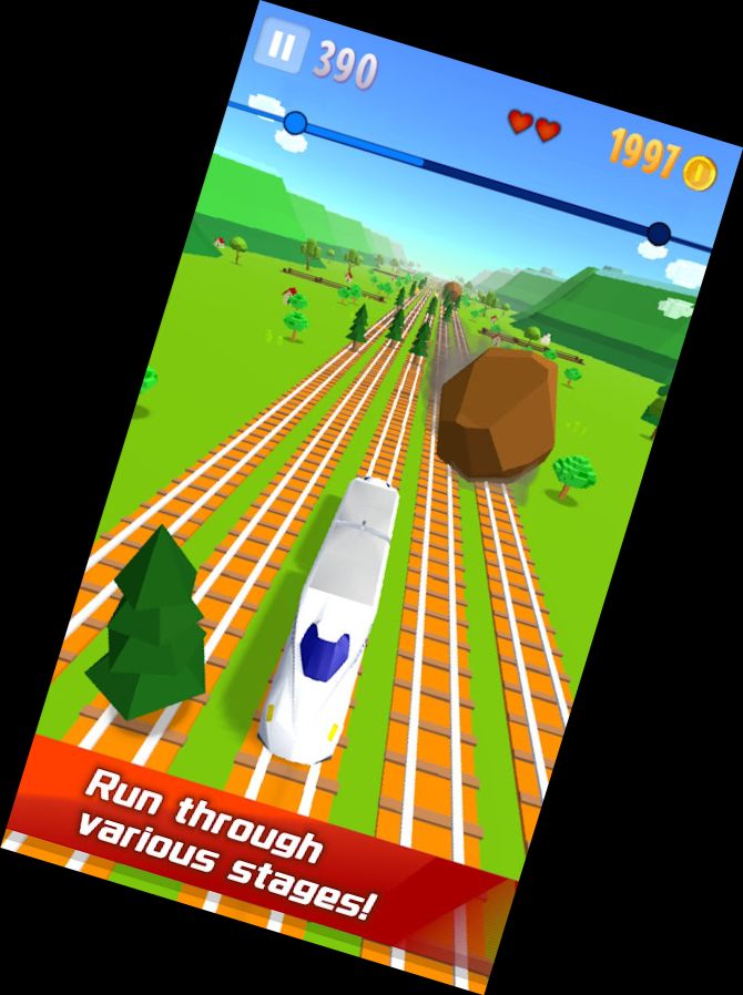 Super Zug Lauf - Shinkansen