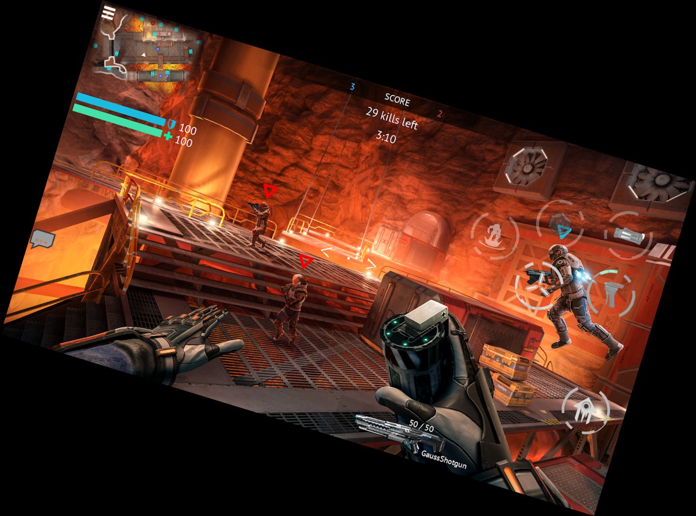 Infinity Ops: Ego-Shooter Spiel