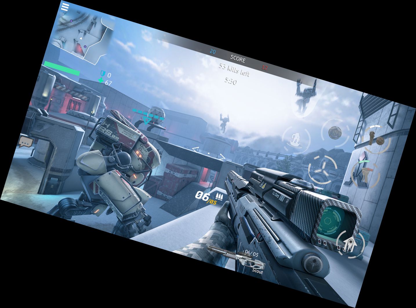 Infinity Ops: Ego-Shooter Spiel