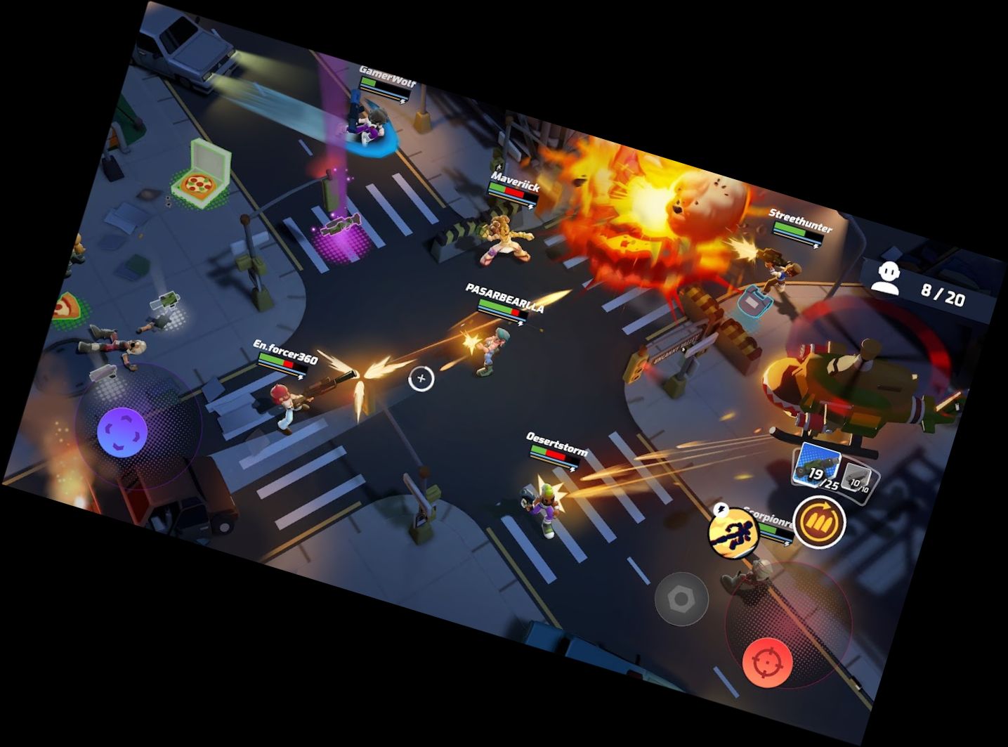 Mächtige Actionhelden