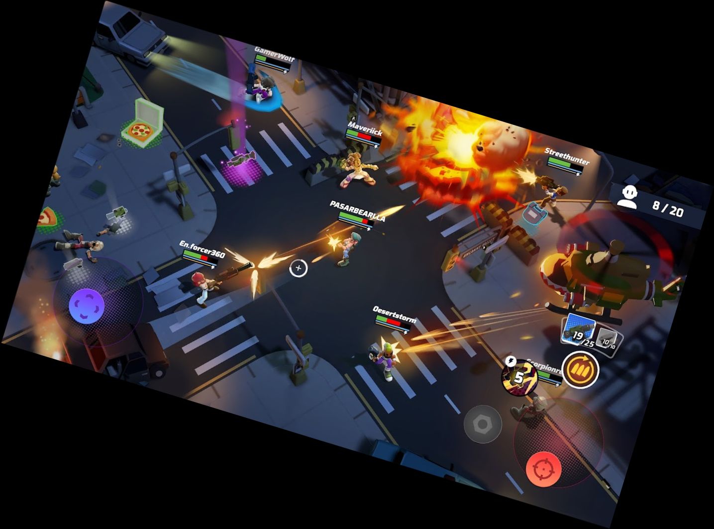 Mächtige Actionhelden