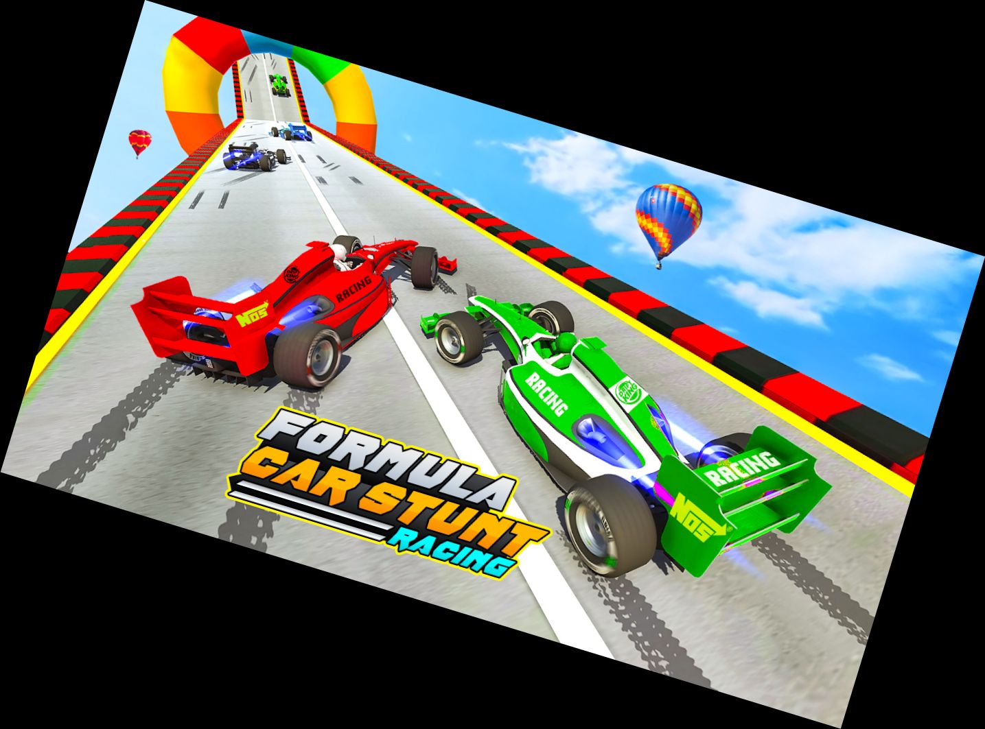 Безумная Формула Гонки на Ав