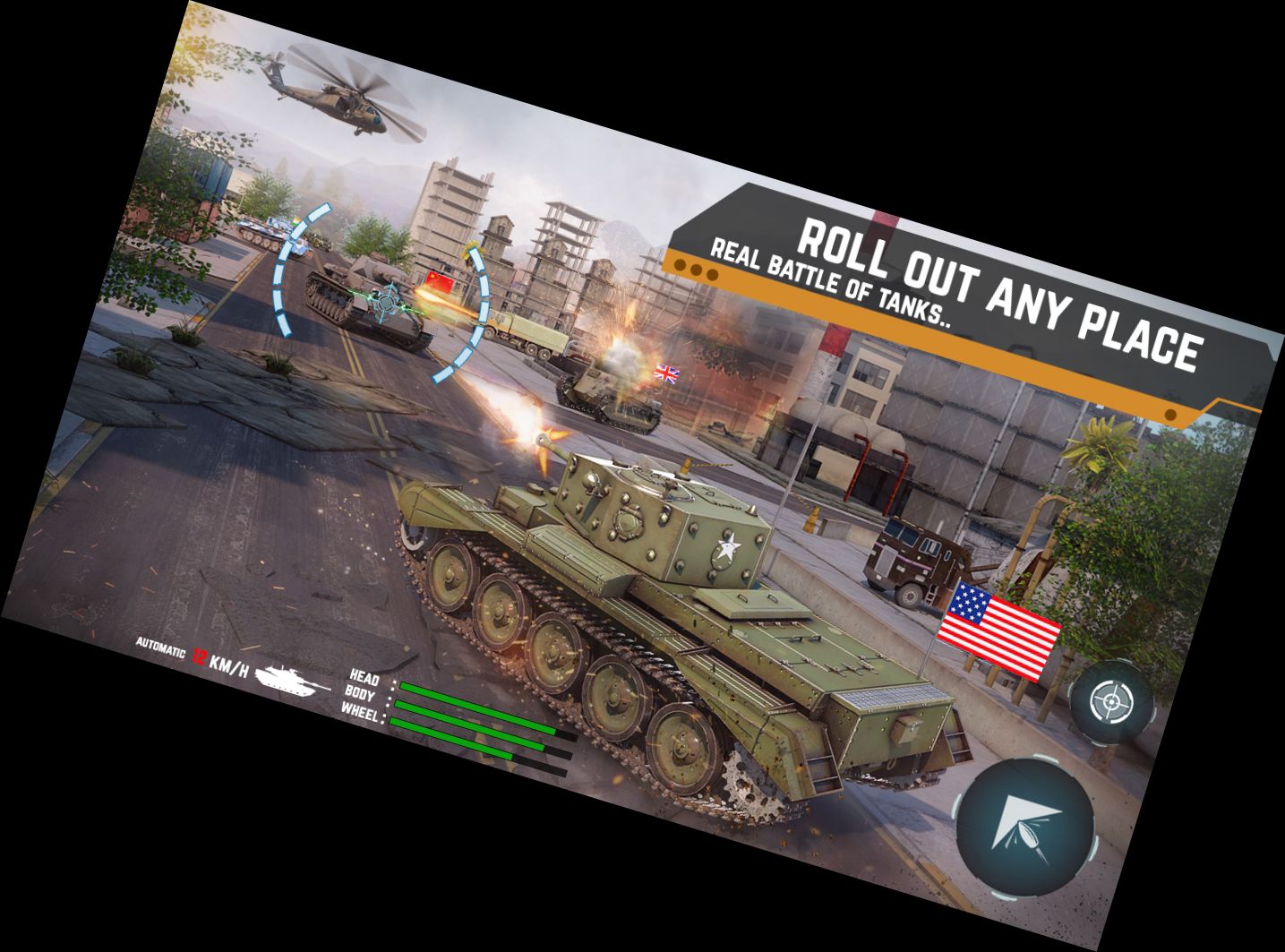 Echtes Panzer-Schlacht: Kriegss