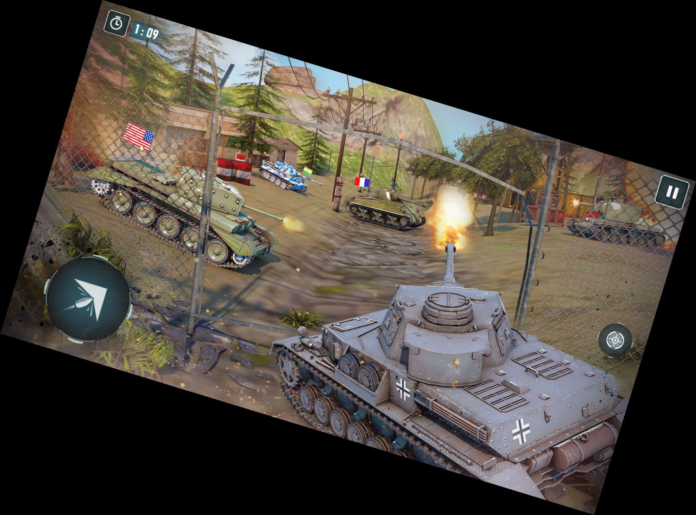 Echtes Panzer-Schlacht: Kriegss