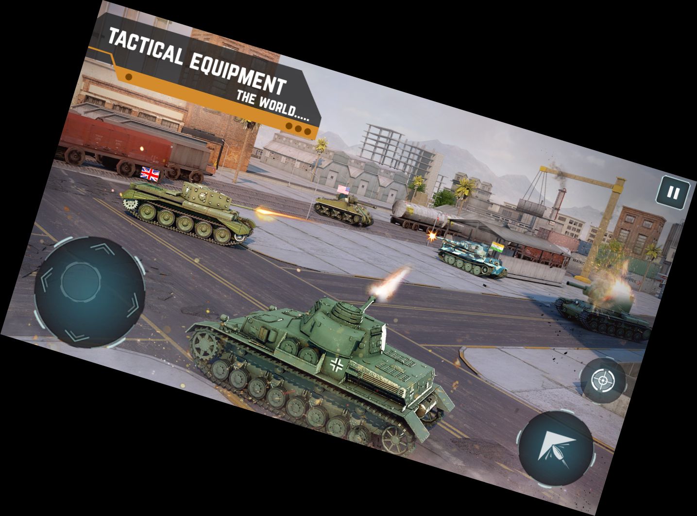 Echtes Panzer-Schlacht: Kriegss