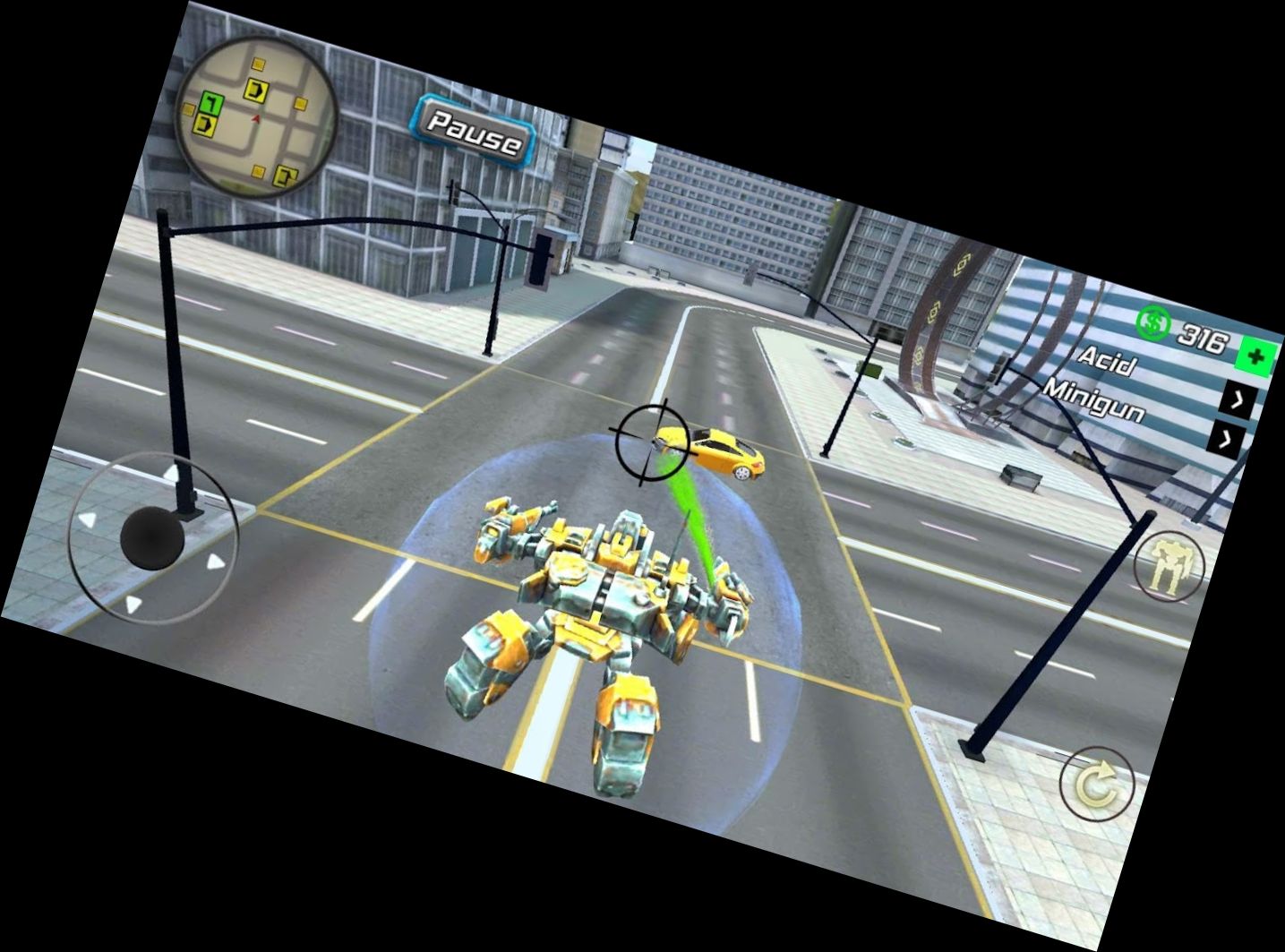 Super Verbrechen Eisen Held Roboter