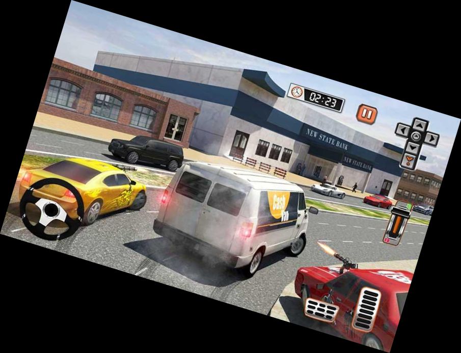 Bankraub: Polizei Vs Räuber