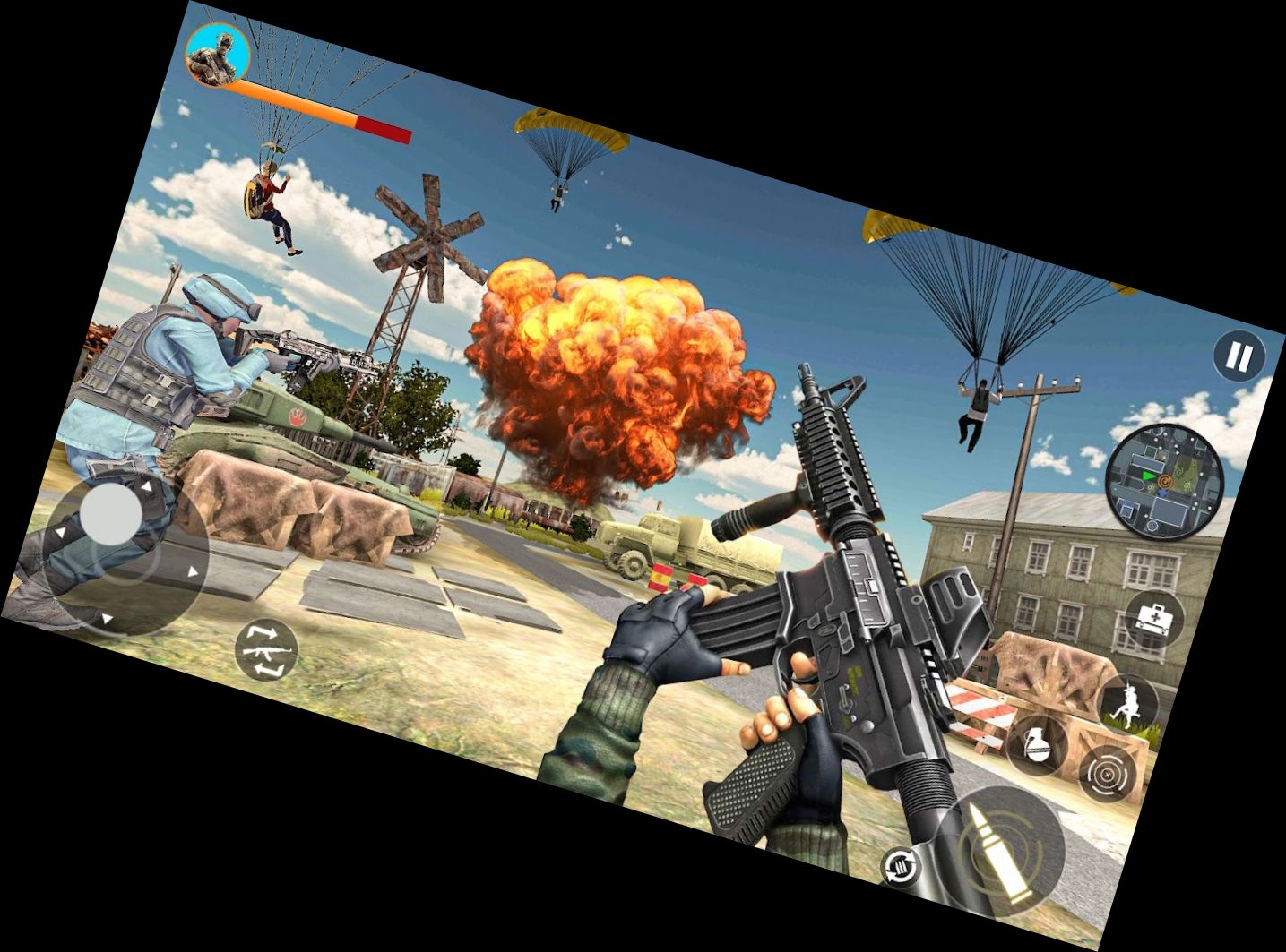 3D Commando Shooter Tactical Games