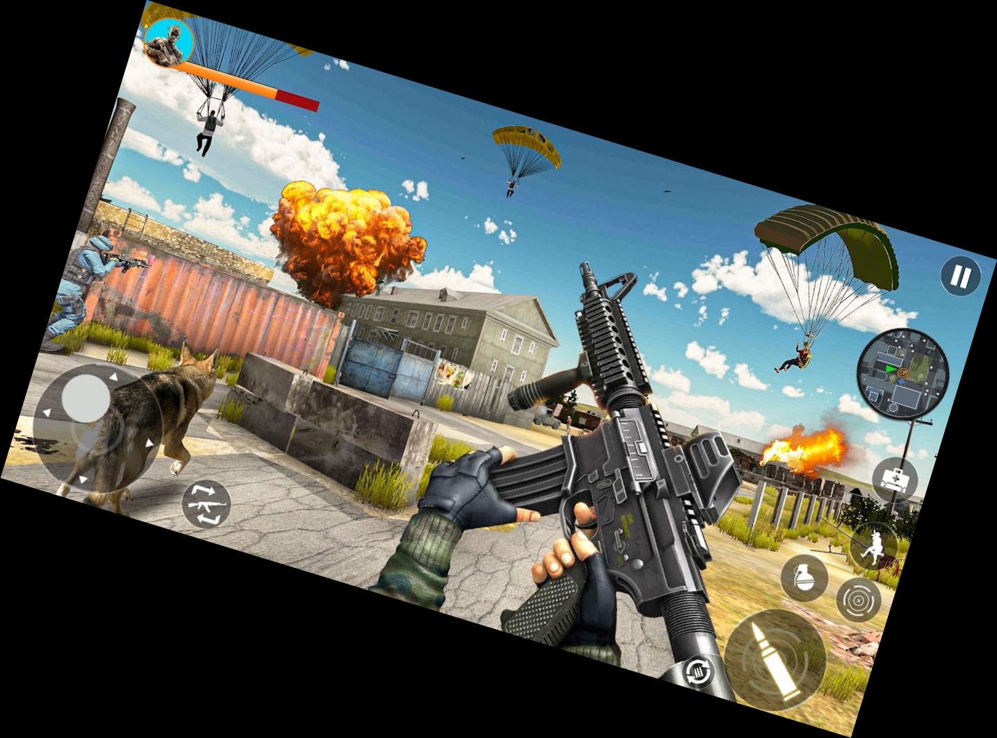 3D Commando Shooter Tactical Games