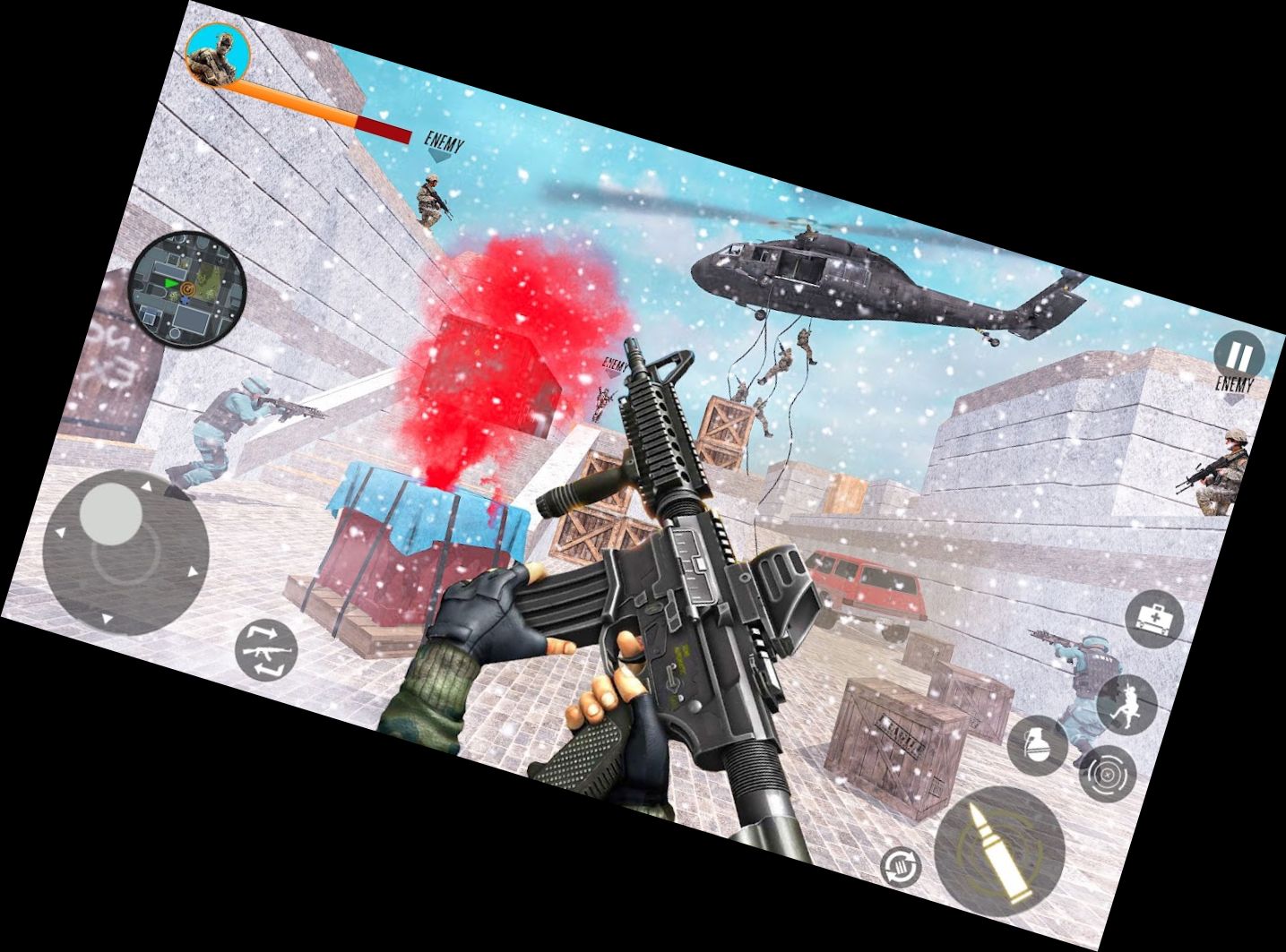 3D Commando Shooter Tactical Games