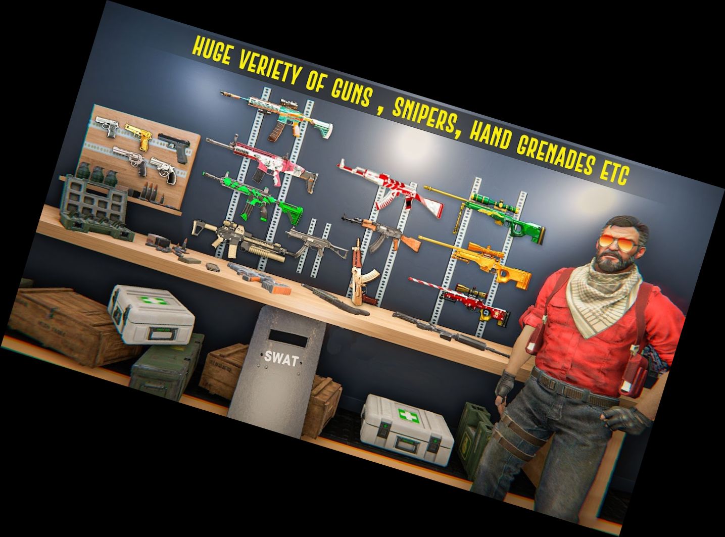 Ego-Shooter Kommando Schießspiele 