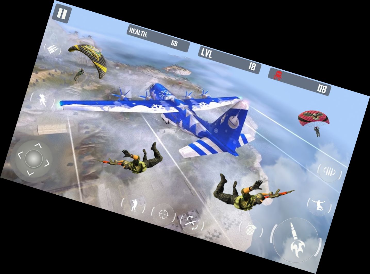 Deckungsschlag Waffenspie