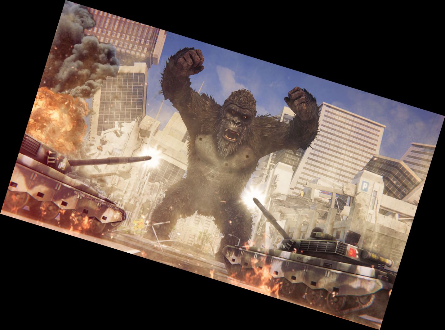 Злой Горилла Охотник на Мон