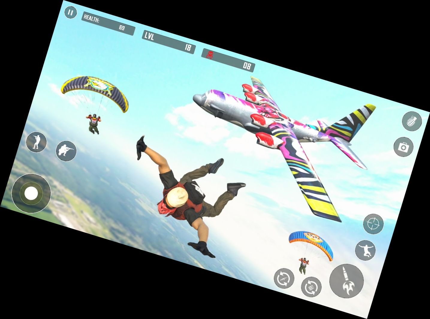 Schlachtfeld Feuer Trupp Krieg