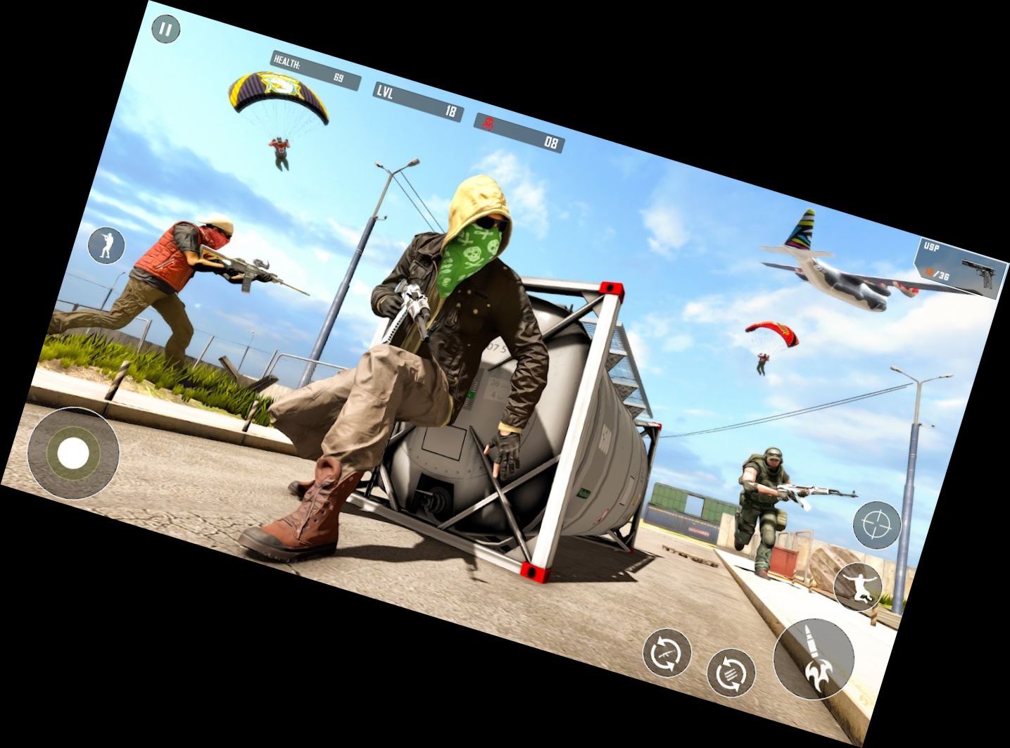 Вогнебійні загони війни на