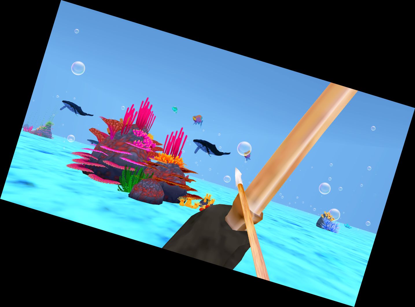 Submarine Archery Fishing Game