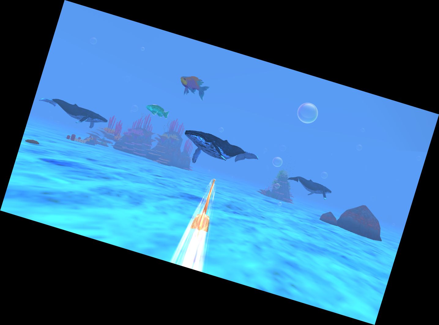 Стрельба по рыбам- Охотник