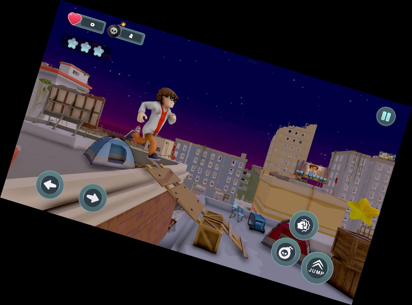 Dr. Runner: Ballerspiel mit Schieß