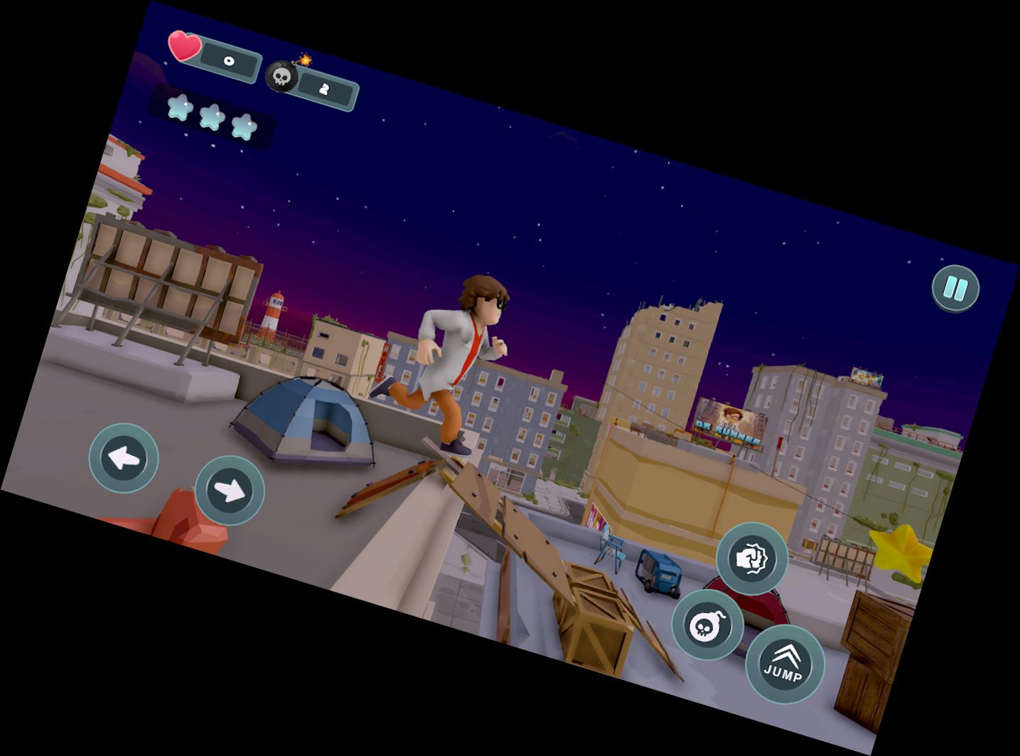 Dr. Runner: Ballerspiel mit Schieß