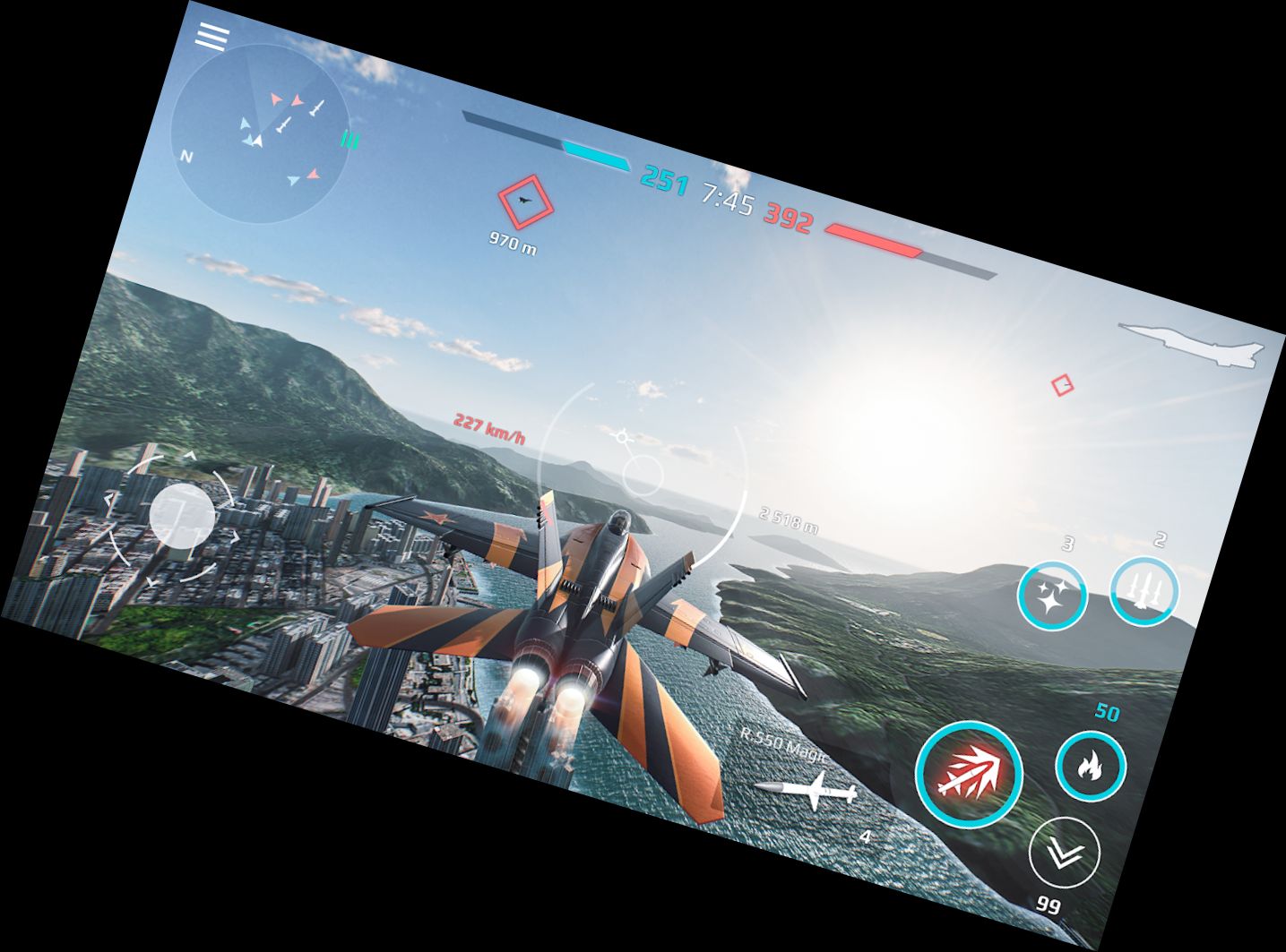 Himmelkampf: Kampfjet-Spiele