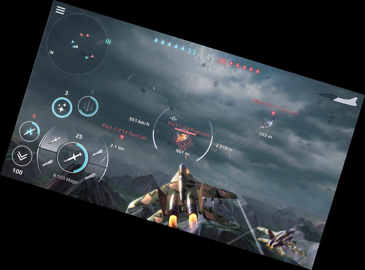 Himmelkampf: Kampfjet-Spiele