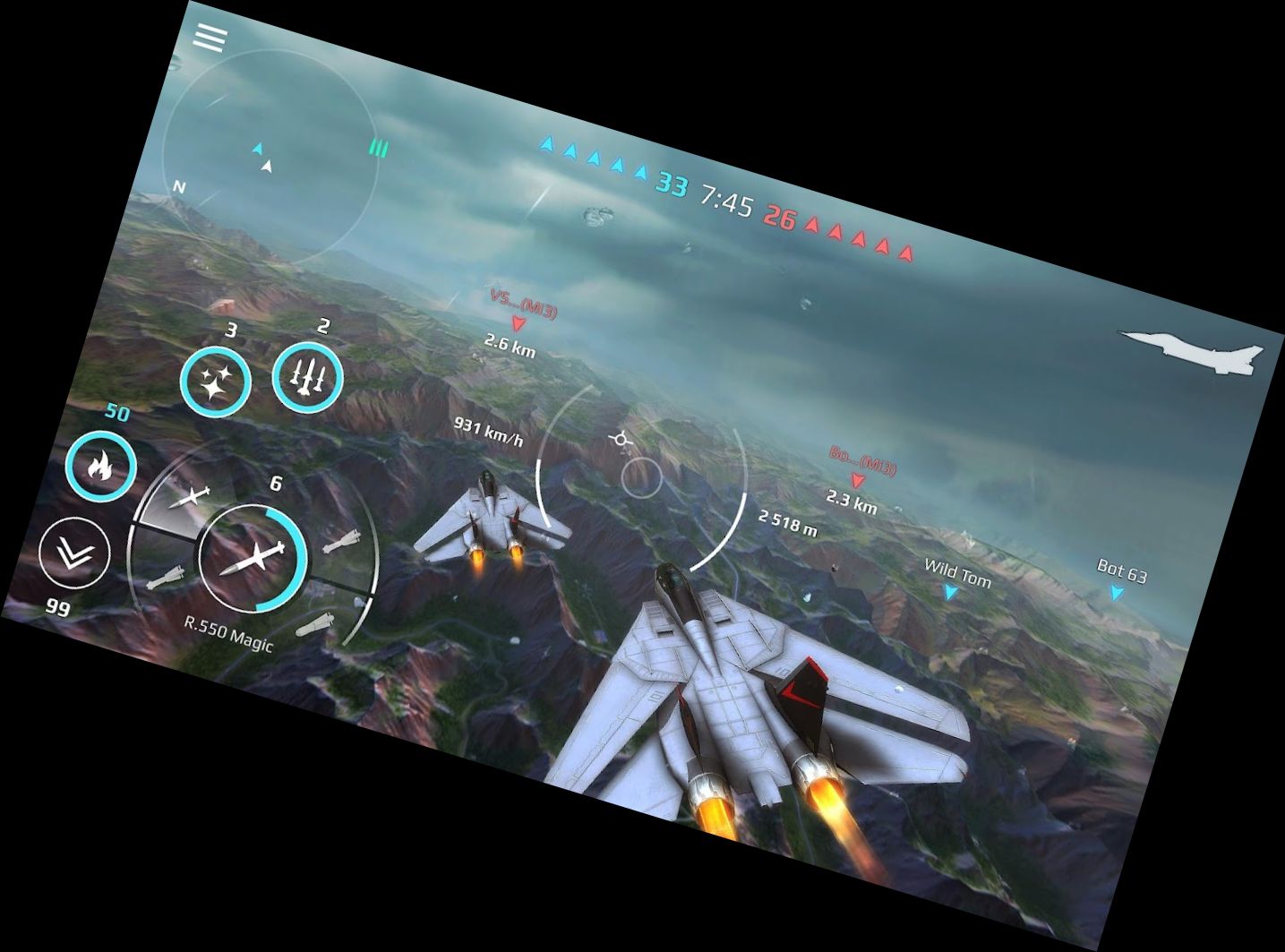 Aerial Battle: Jet Fighter Simulator