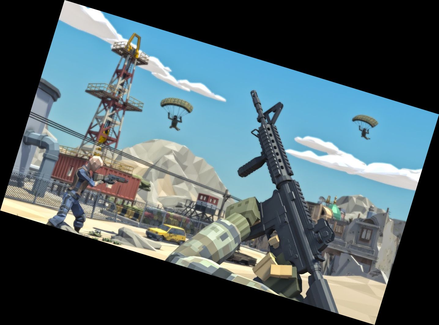 Ego-Shooter Warstrike Polygon Spiele