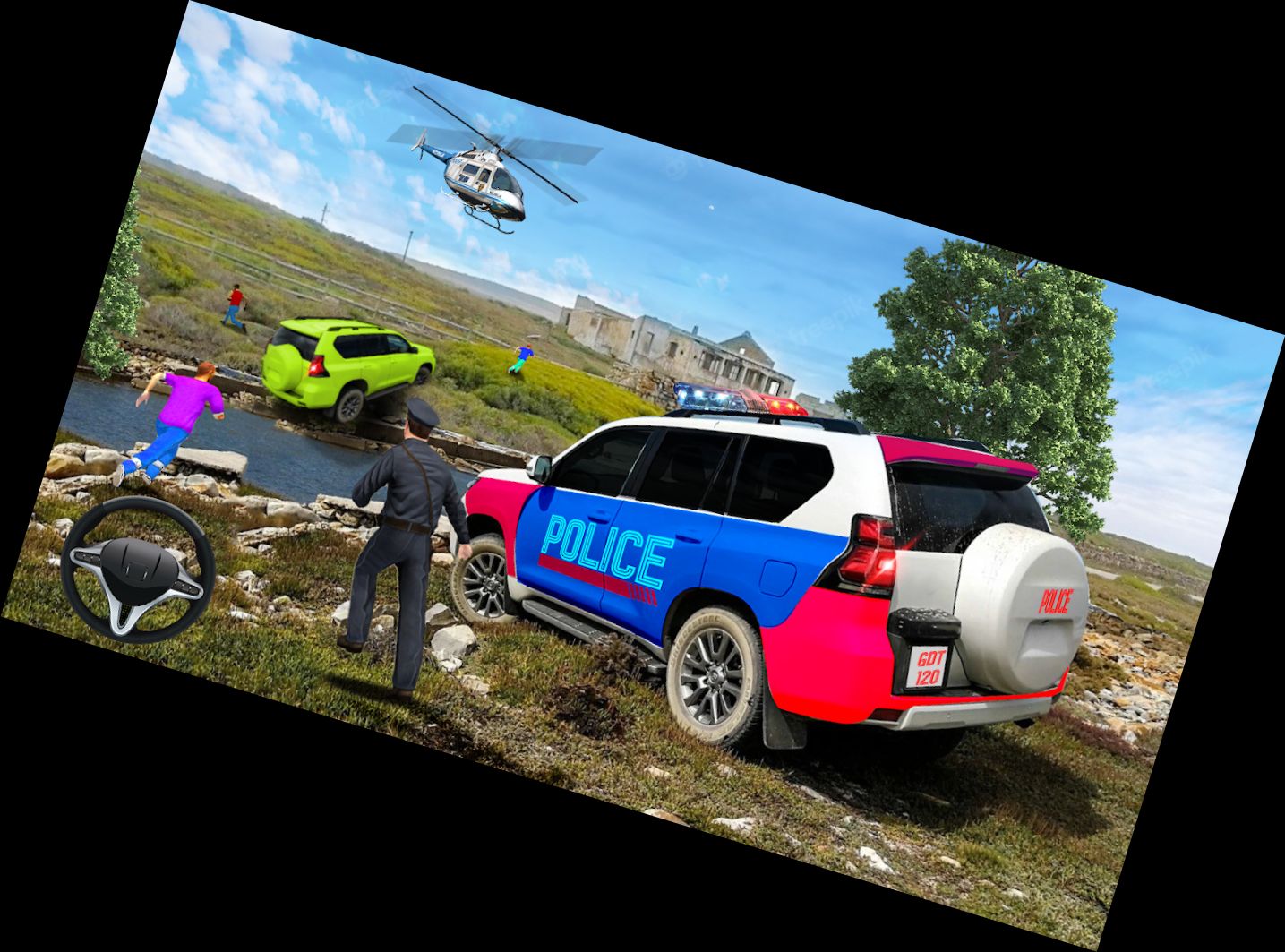 Off-Road Police Pursuit Racing Game