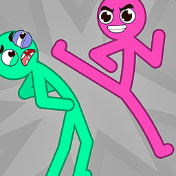 Hombre Palito Pelea de Patadas Juego