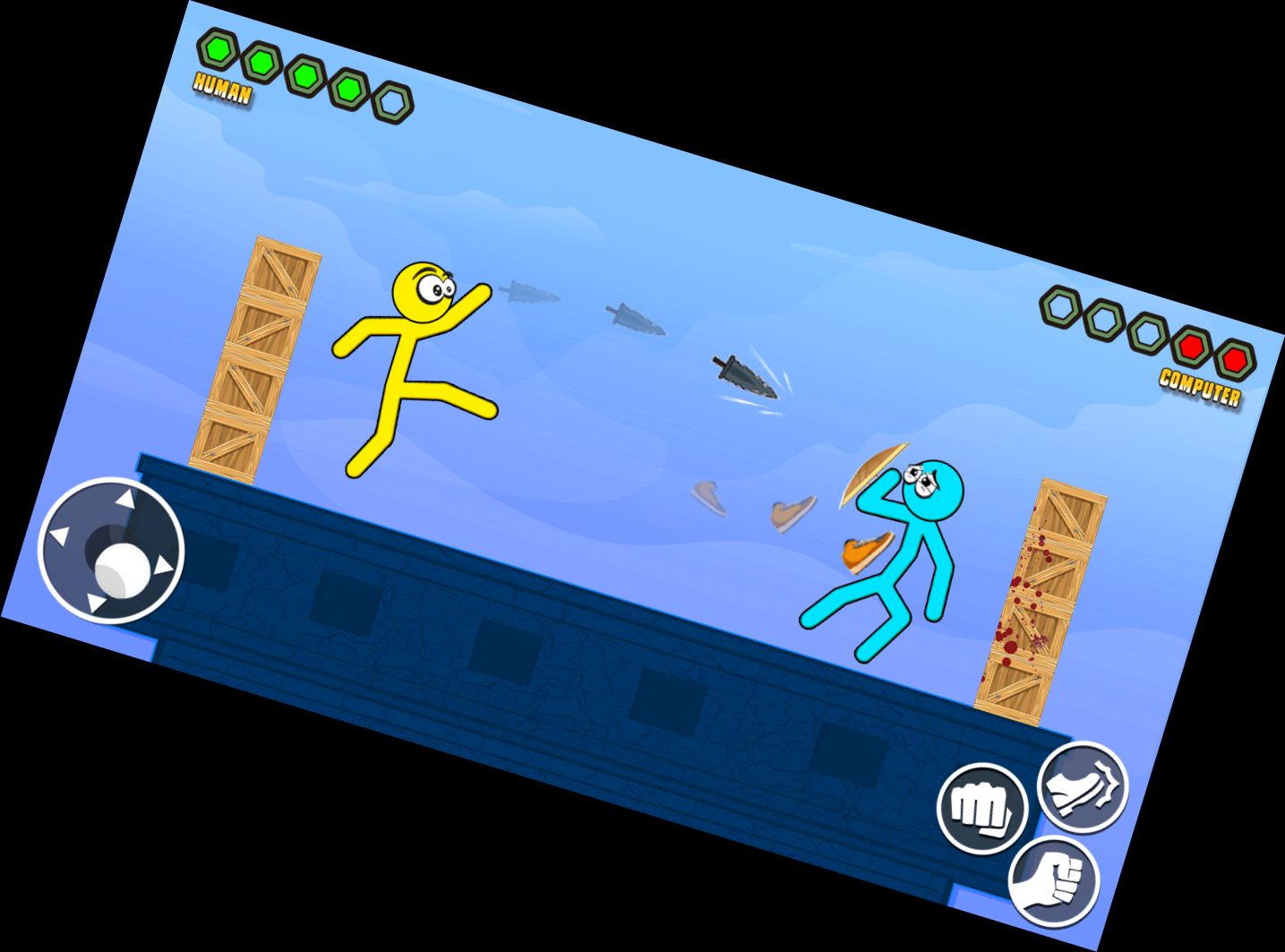 Stickman Kick Fighter Game