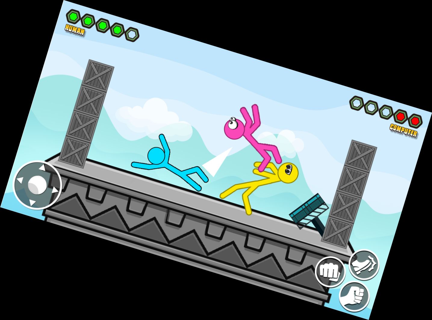 Stickman Kick Fighter Game