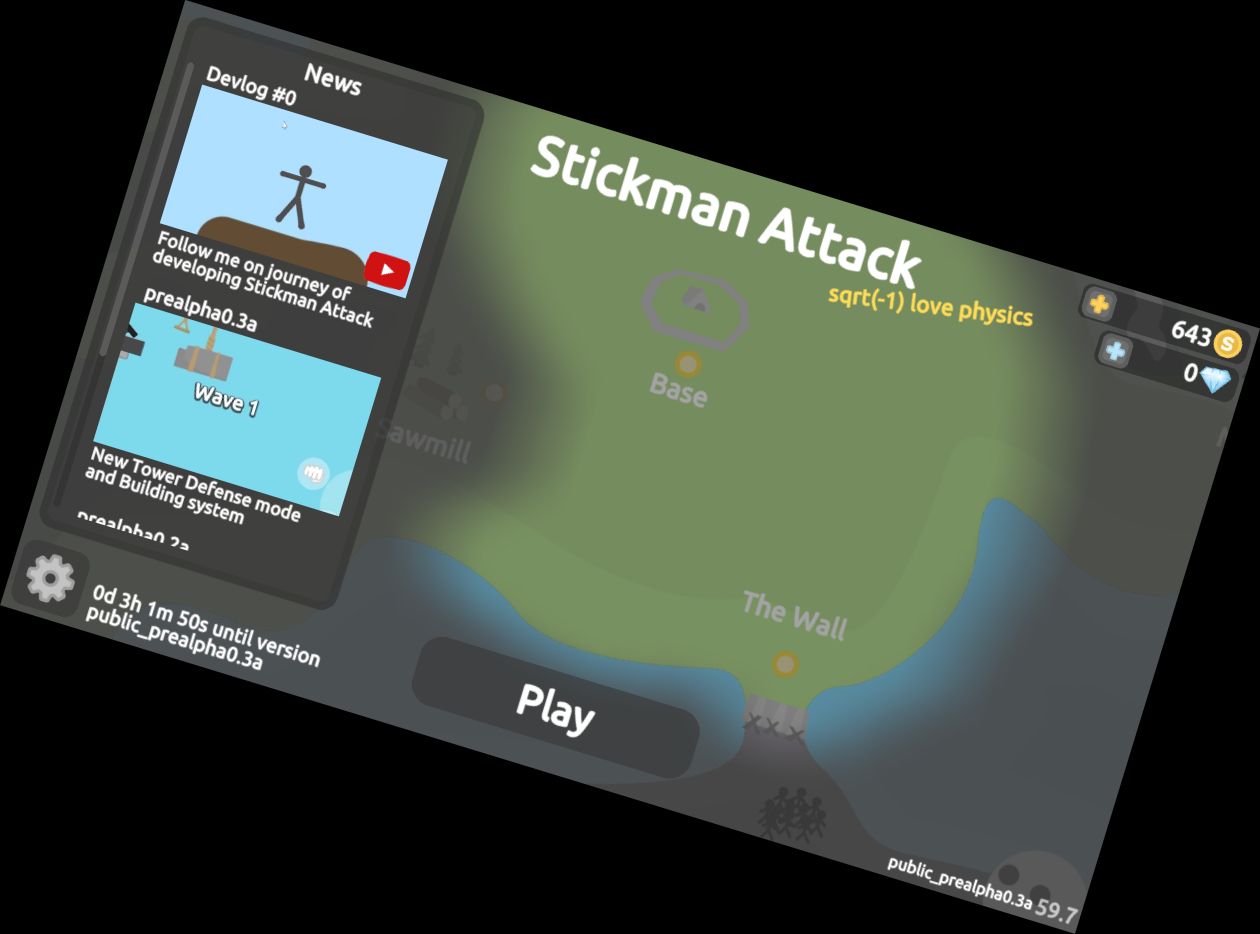 Stickman-Angriff