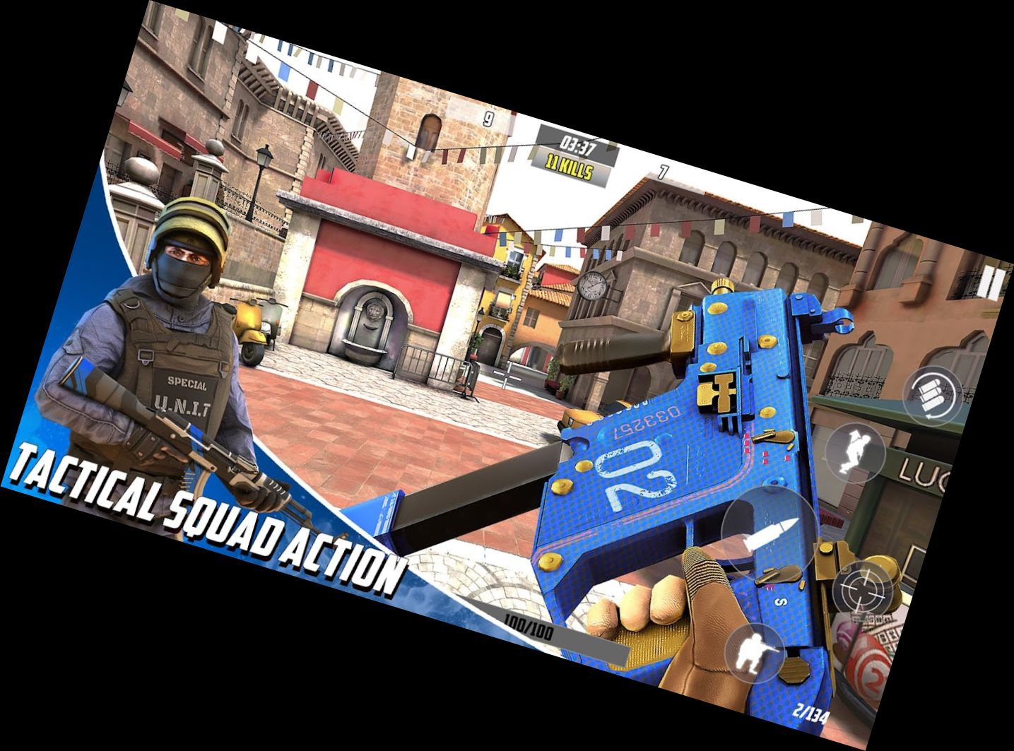 Hazmob: Juegos de Tiros con Armas en