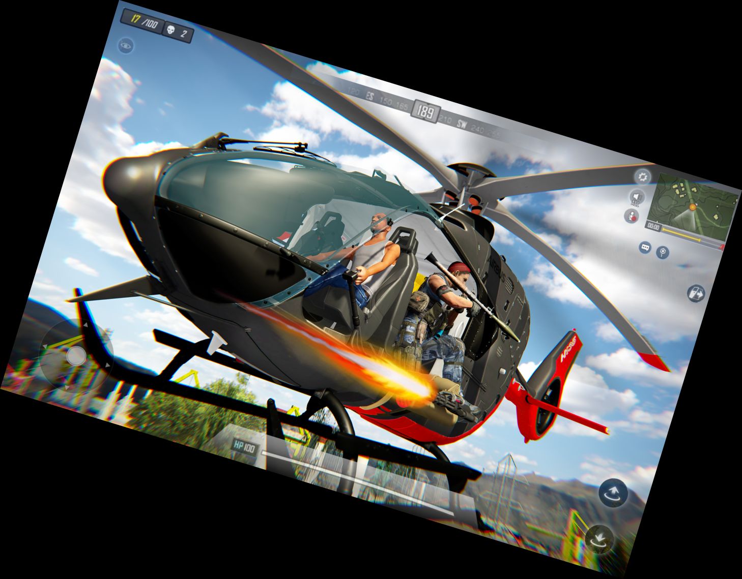 Aerial Combat Helicopter Simulator